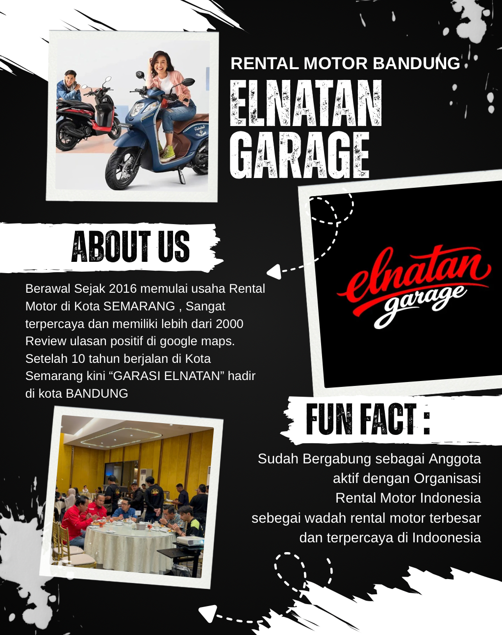 Booking rental motor Bandung via WhatsApp